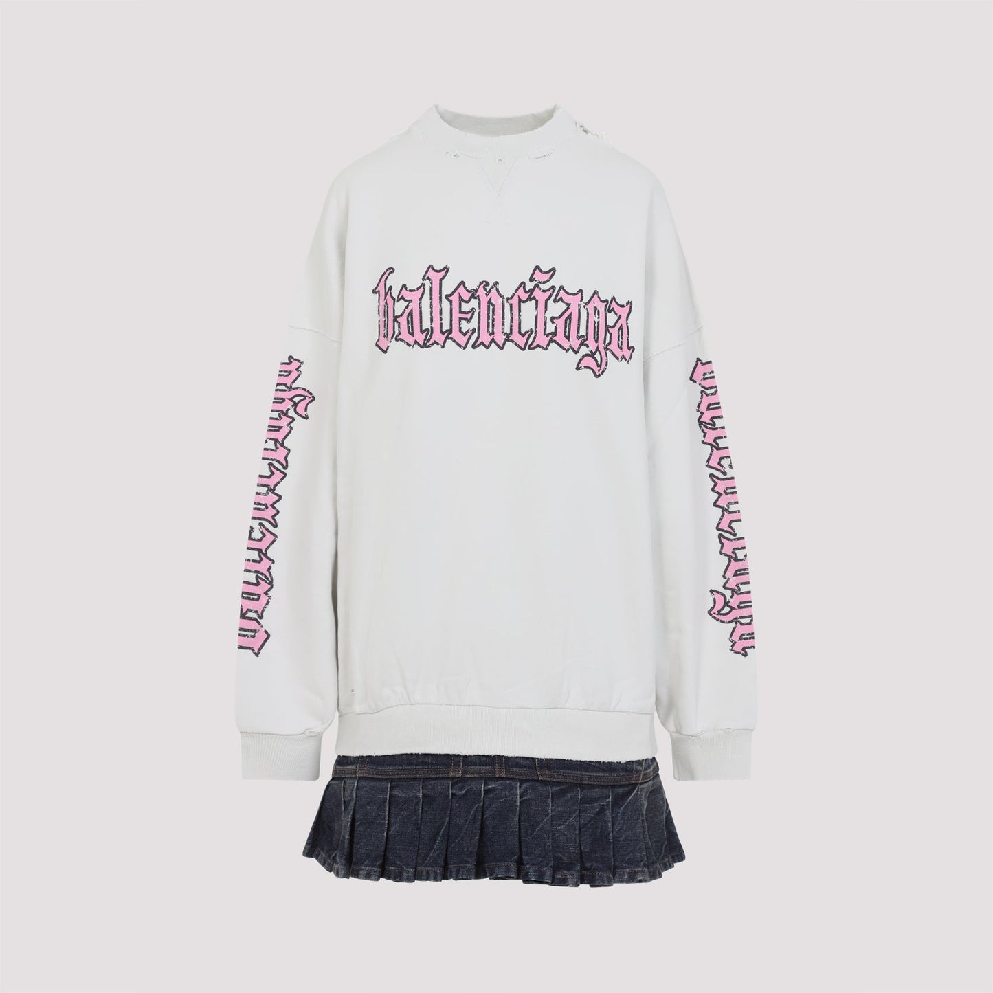 Balenciaga Hybrid Mini Dress Women BALENCIAGA