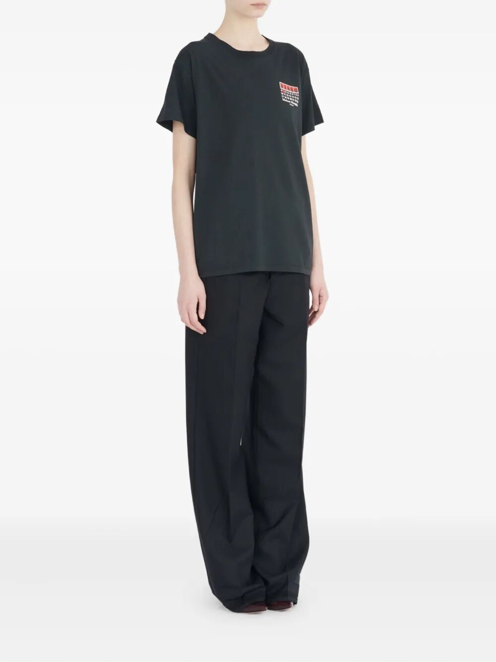 Maison Margiela Women Bingo-Print Cotton T-Shirt MAISON MARGIELA