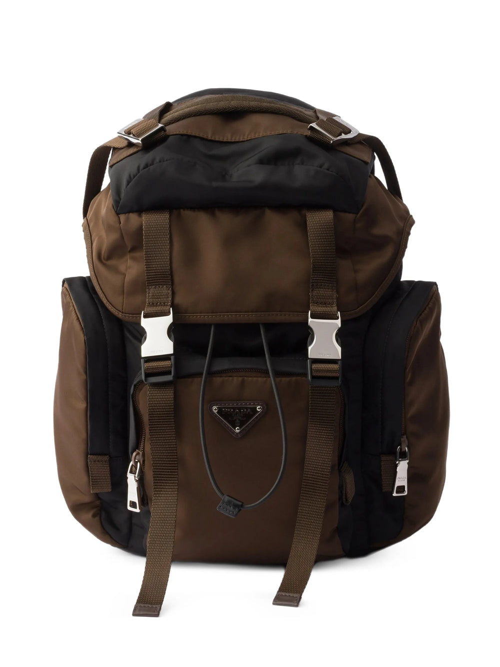 Prada Men Two-Tone Re-Nylon Backpack PRADA
