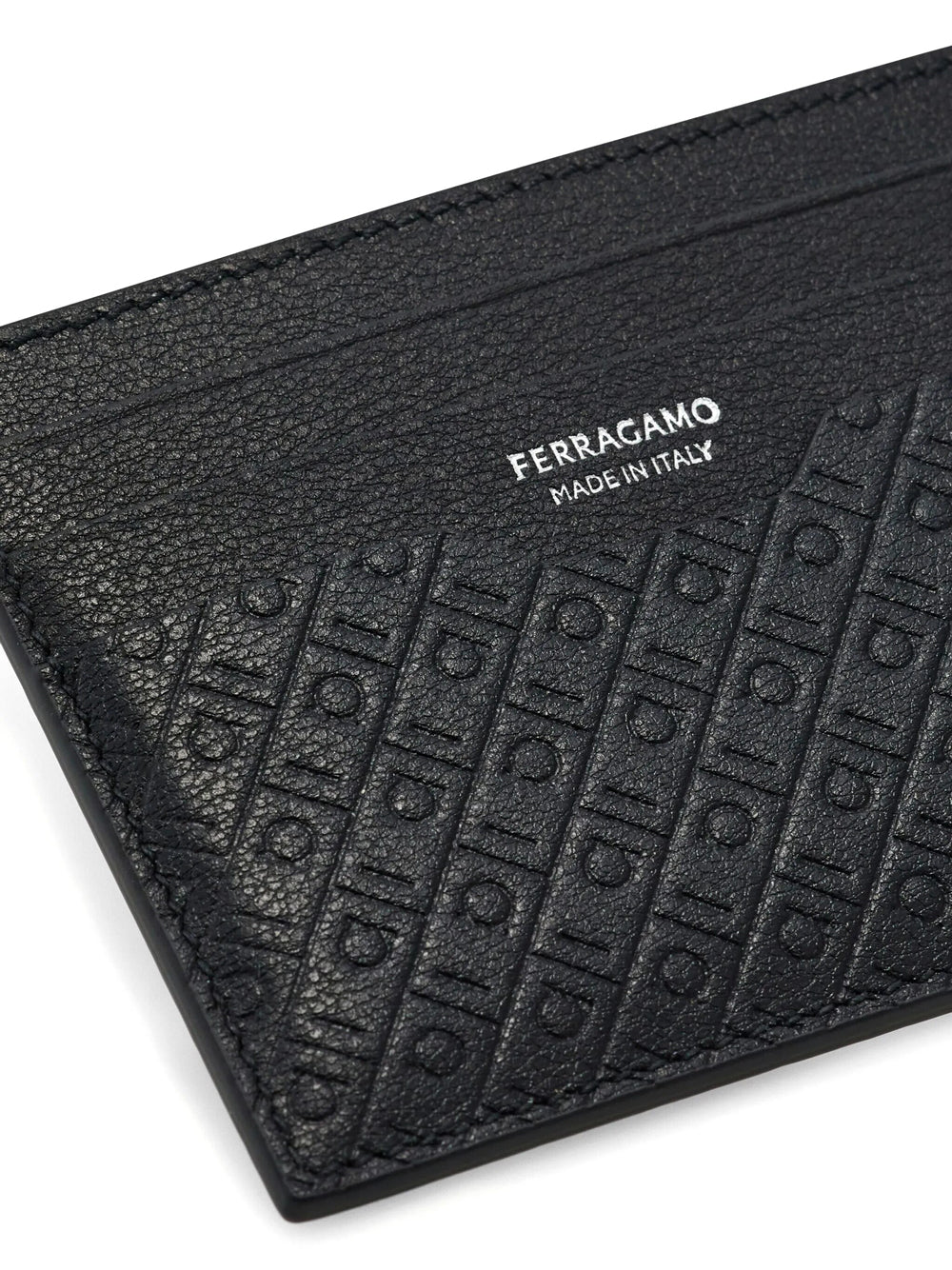 Ferragamo Men Ferragamo Monogram Card Holder FERRAGAMO