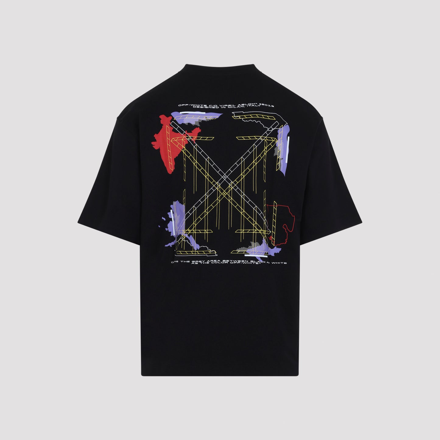 Off-White Archigeograpgy Arrow Skate T-Shirt Men OFF-WHITE