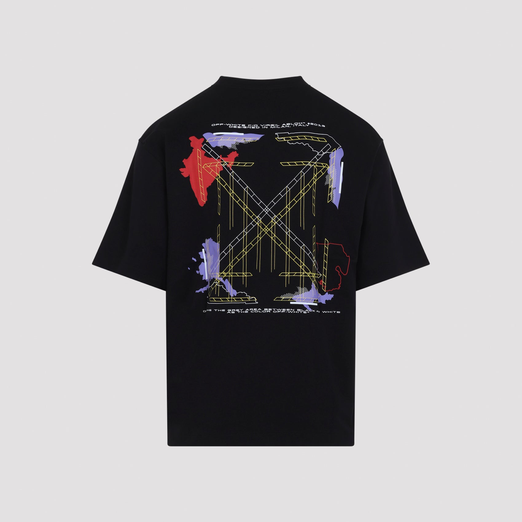 Off-White Archigeograpgy Arrow Skate T-Shirt Men OFF-WHITE
