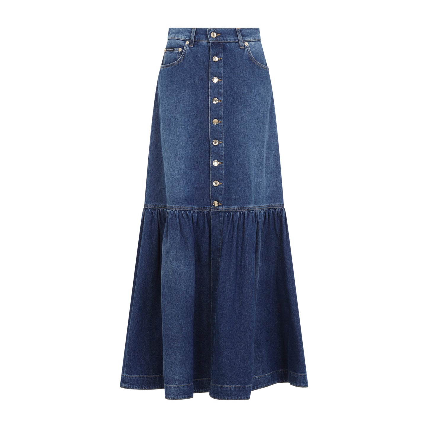 Dolce & Gabbana Long Denim Skirt Women DOLCE & GABBANA