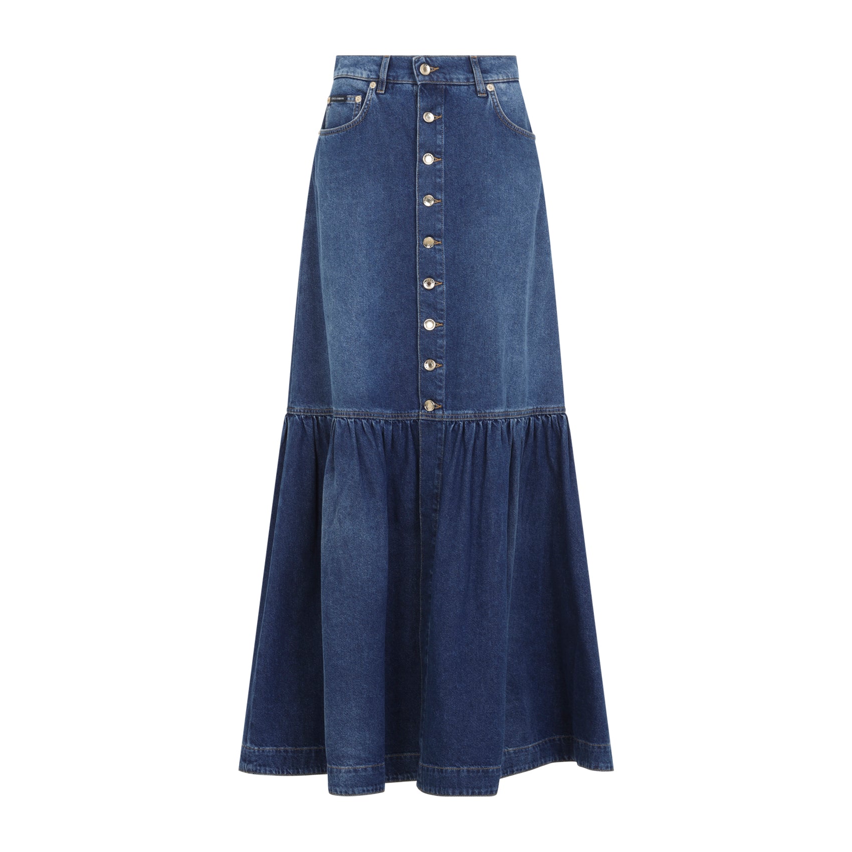 Dolce & Gabbana Long Denim Skirt Women DOLCE & GABBANA