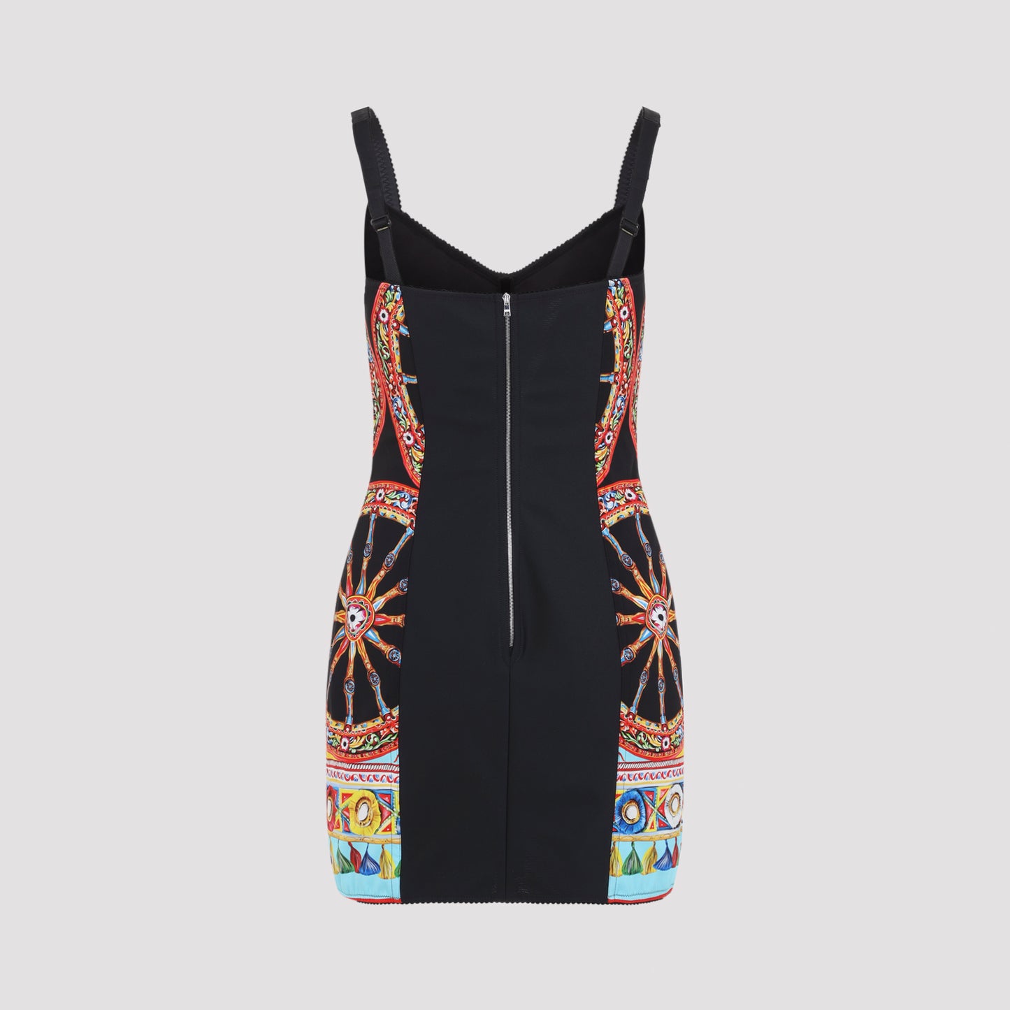 Dolce & Gabbana Charmeuse Carretto Mini Dress Women DOLCE & GABBANA
