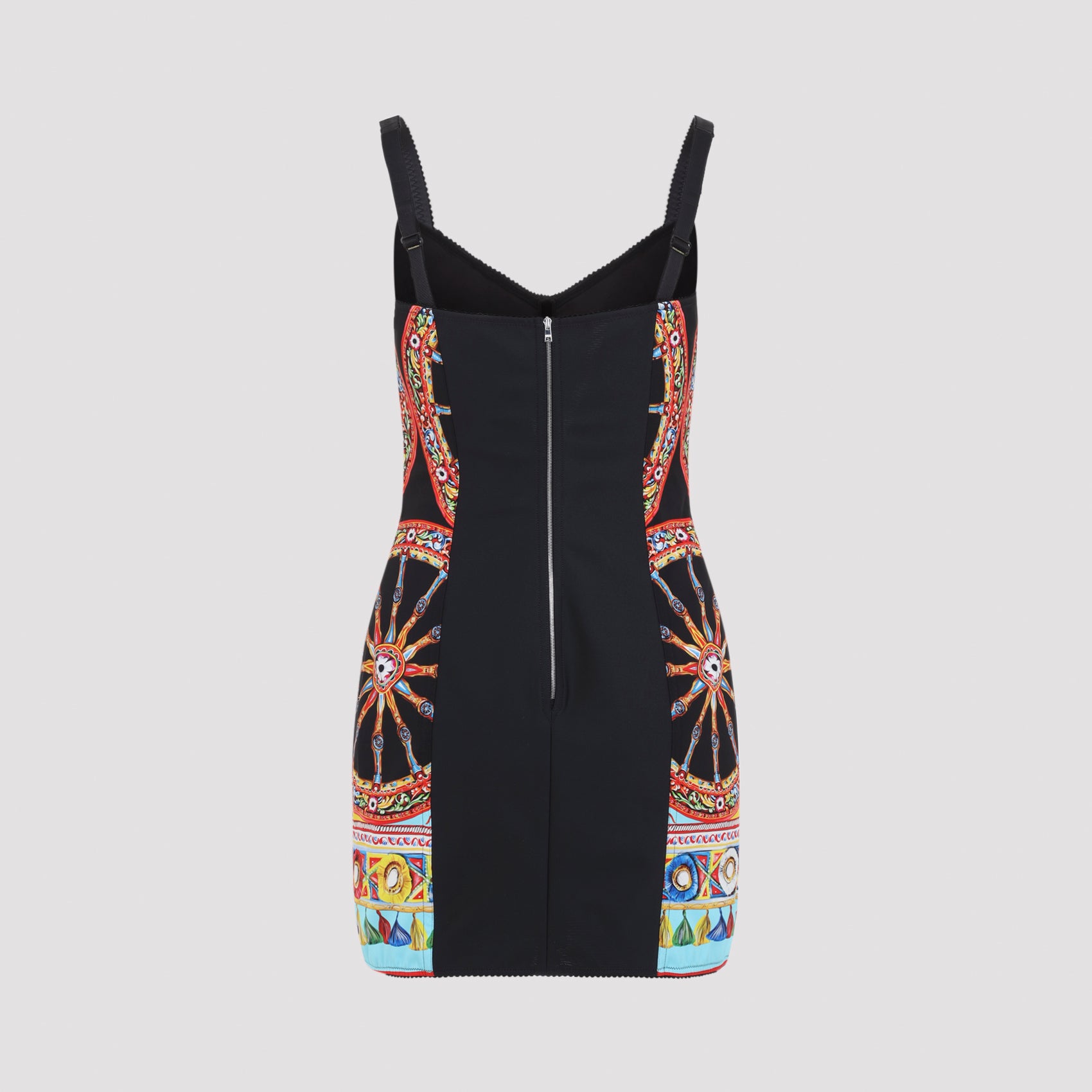 Dolce & Gabbana Charmeuse Carretto Mini Dress Women DOLCE & GABBANA