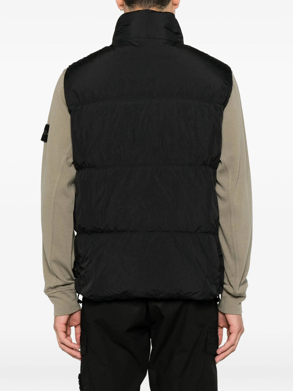 Stone Island Men Gilet Imbottito In Piuma Resistente Al Vento Con Antigoccia STONE ISLAND