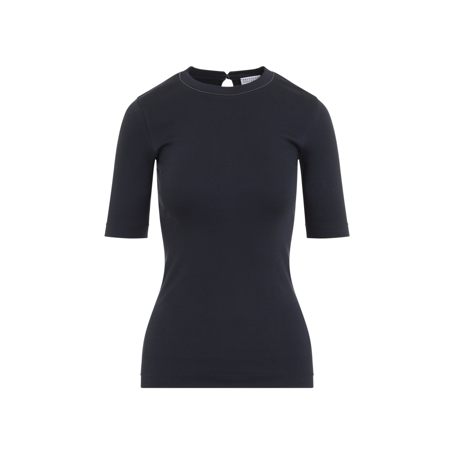 Brunello Cucinelli Rib T-Shirt Women BRUNELLO CUCINELLI