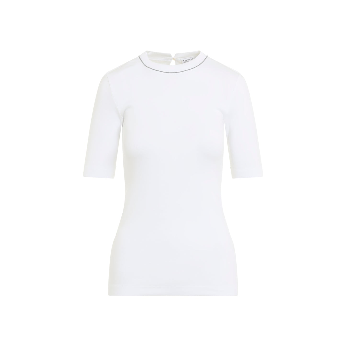 Brunello Cucinelli Rib T-Shirt Women BRUNELLO CUCINELLI