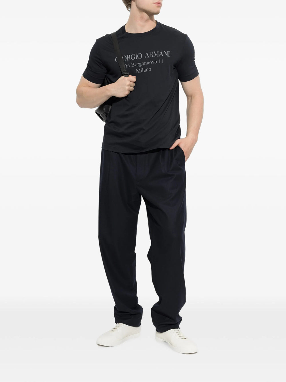Giorgio Armani Men T-Shirt Logo GIORGIO ARMANI