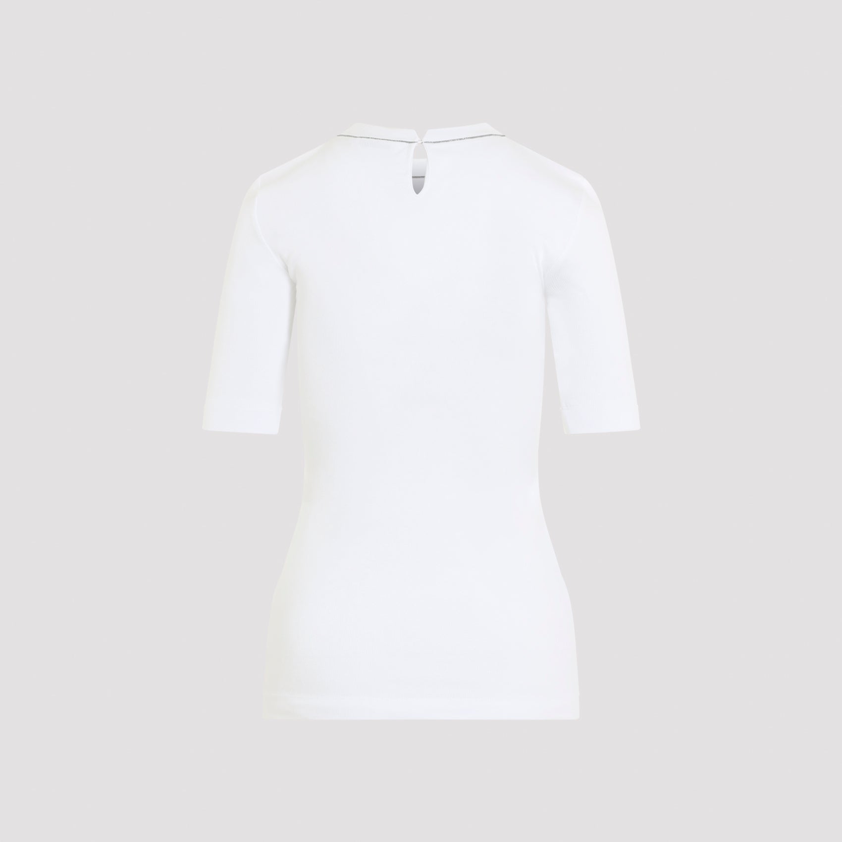 Brunello Cucinelli Rib T-Shirt Women BRUNELLO CUCINELLI