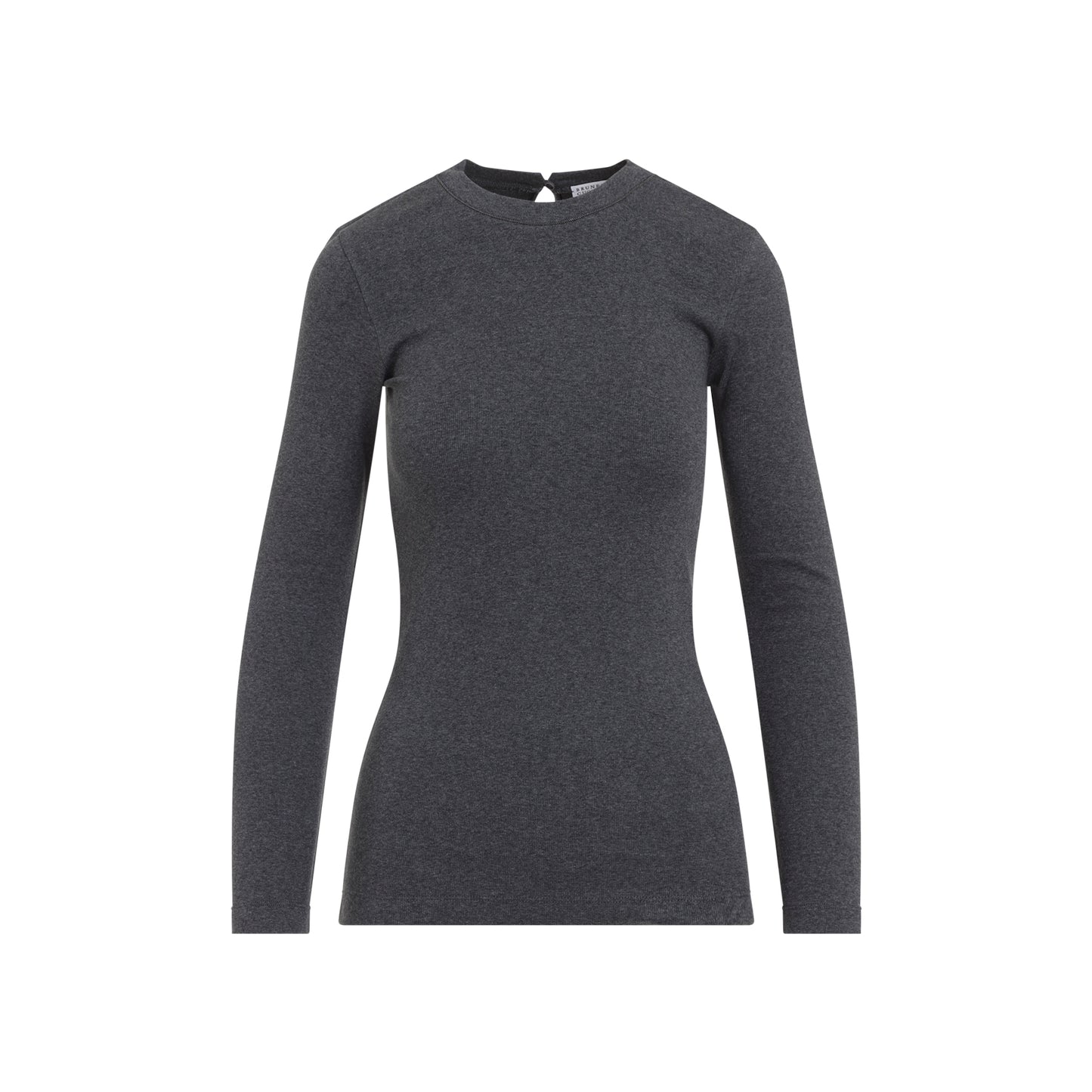 Brunello Cucinelli L/S Rib T-Shirt Women BRUNELLO CUCINELLI