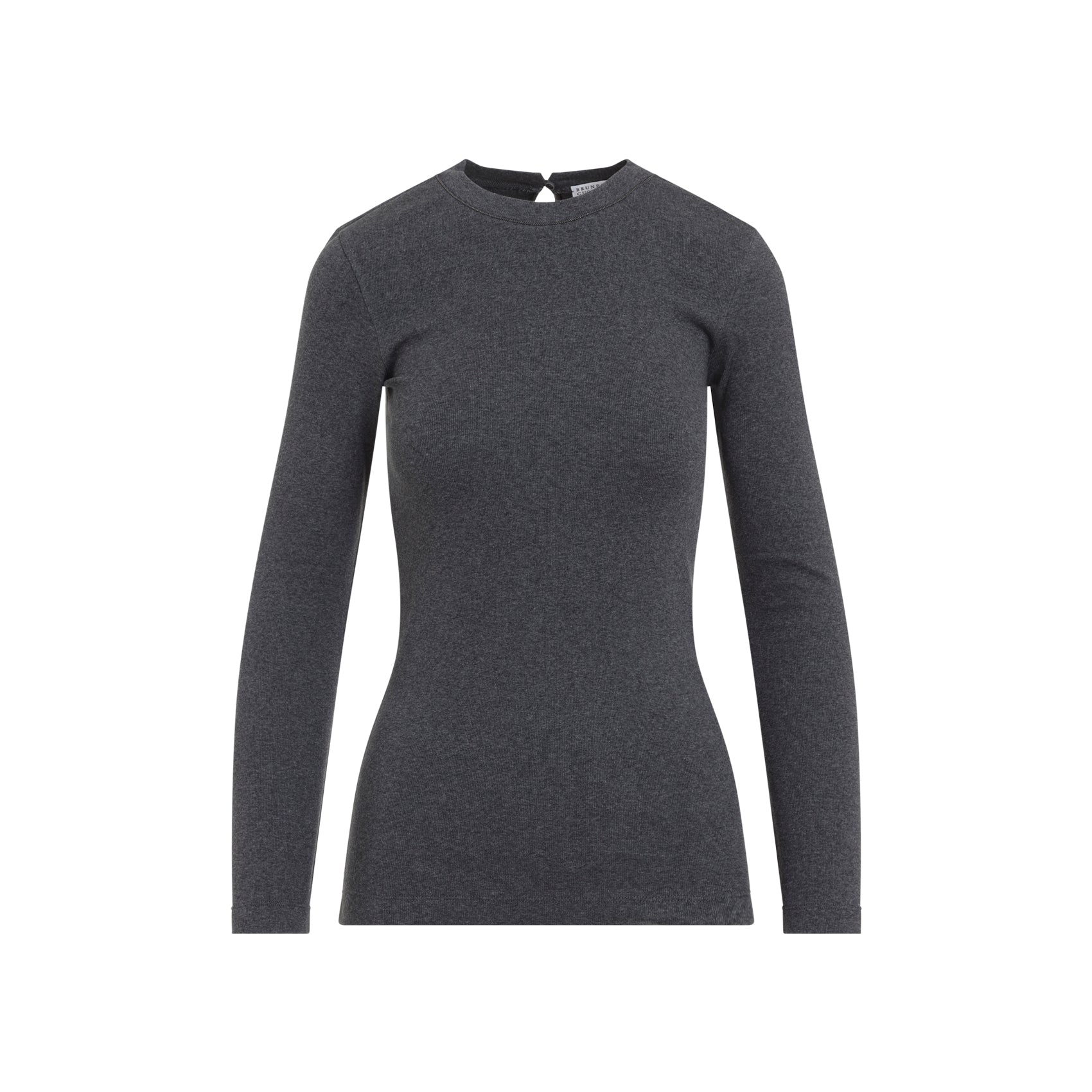 Brunello Cucinelli L/S Rib T-Shirt Women BRUNELLO CUCINELLI
