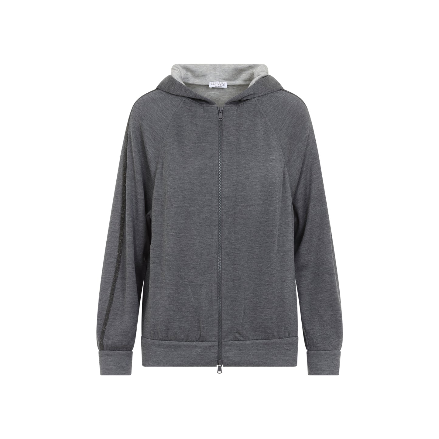 Brunello Cucinelli Full Zip Monile Sweatshirt Women BRUNELLO CUCINELLI
