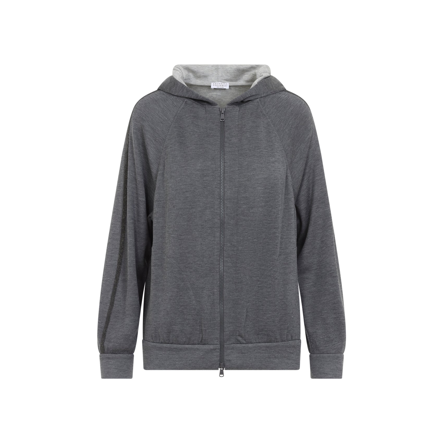 Brunello Cucinelli Full Zip Monile Sweatshirt Women BRUNELLO CUCINELLI
