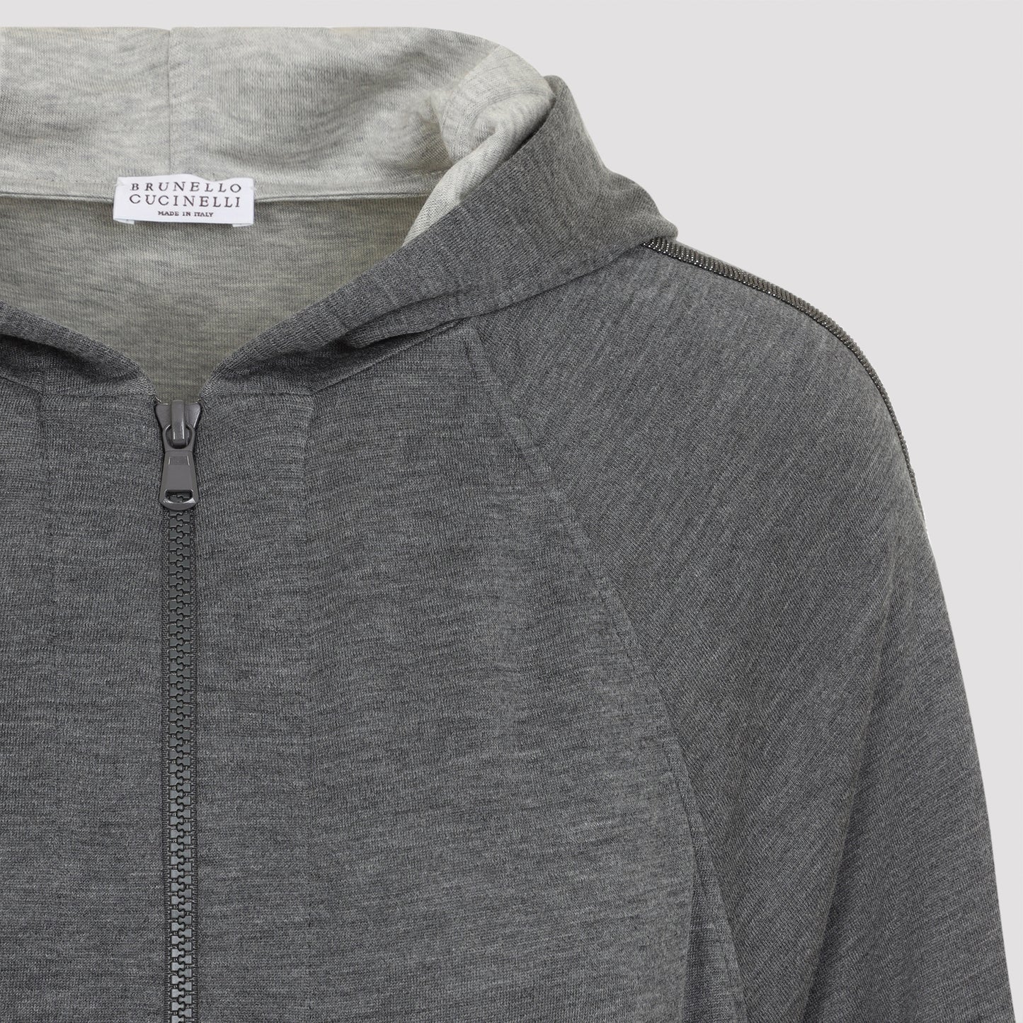 Brunello Cucinelli Full Zip Monile Sweatshirt Women BRUNELLO CUCINELLI