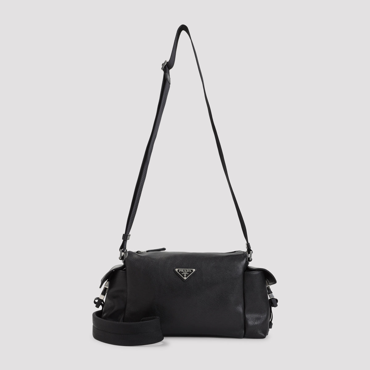 Prada Leather Bandoliera Bag Unisex PRADA