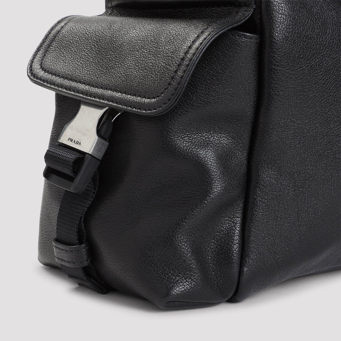 Prada Leather Bandoliera Bag Unisex PRADA