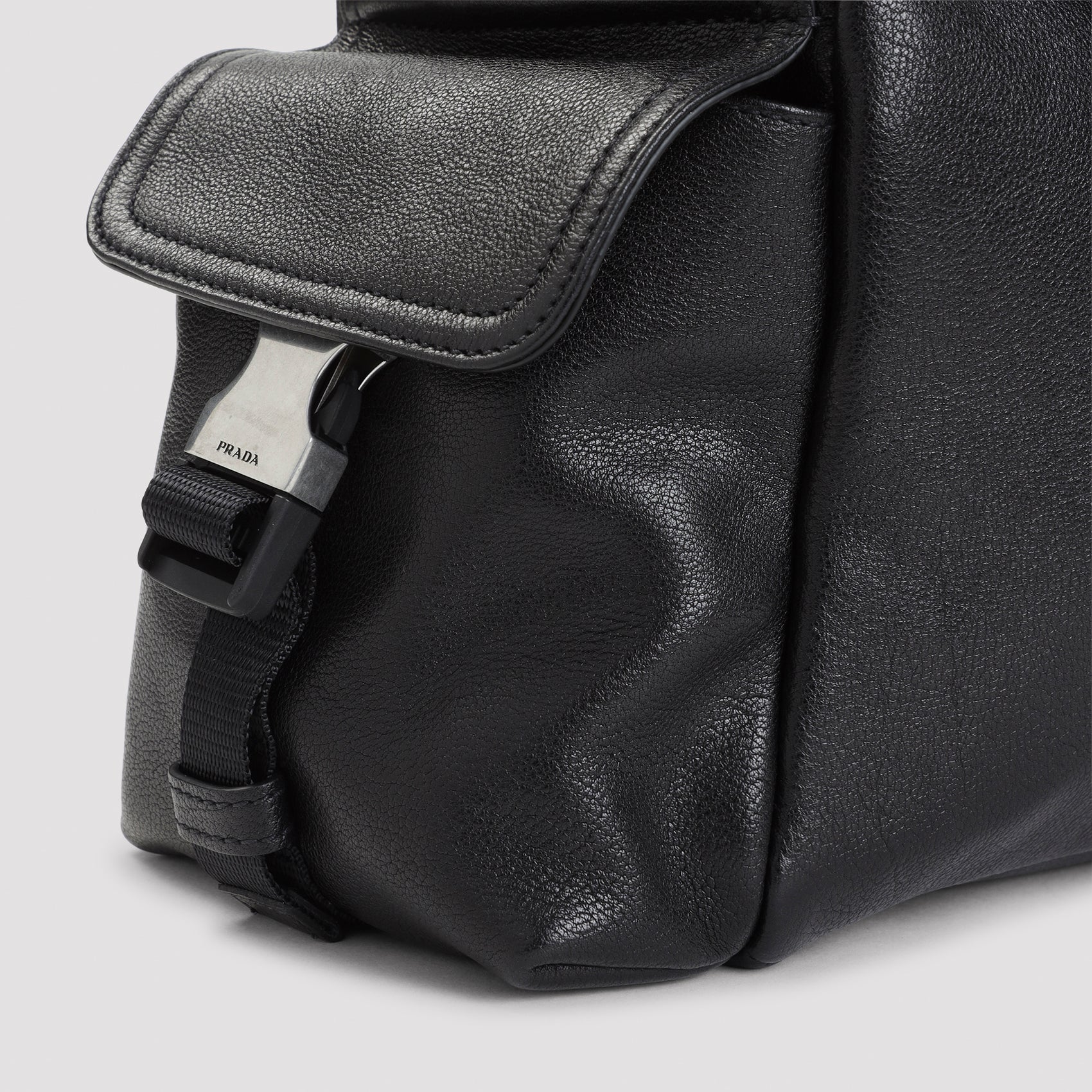 Prada Leather Bandoliera Bag Unisex PRADA