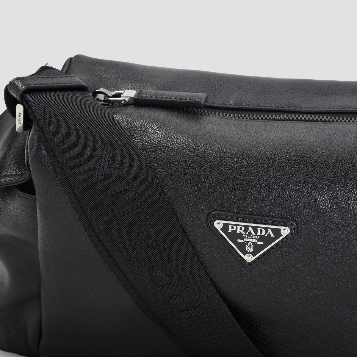 Prada Leather Bandoliera Bag Unisex PRADA
