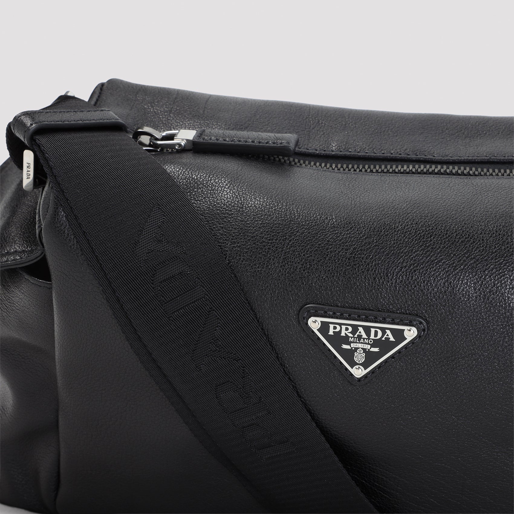 Prada Leather Bandoliera Bag Unisex PRADA