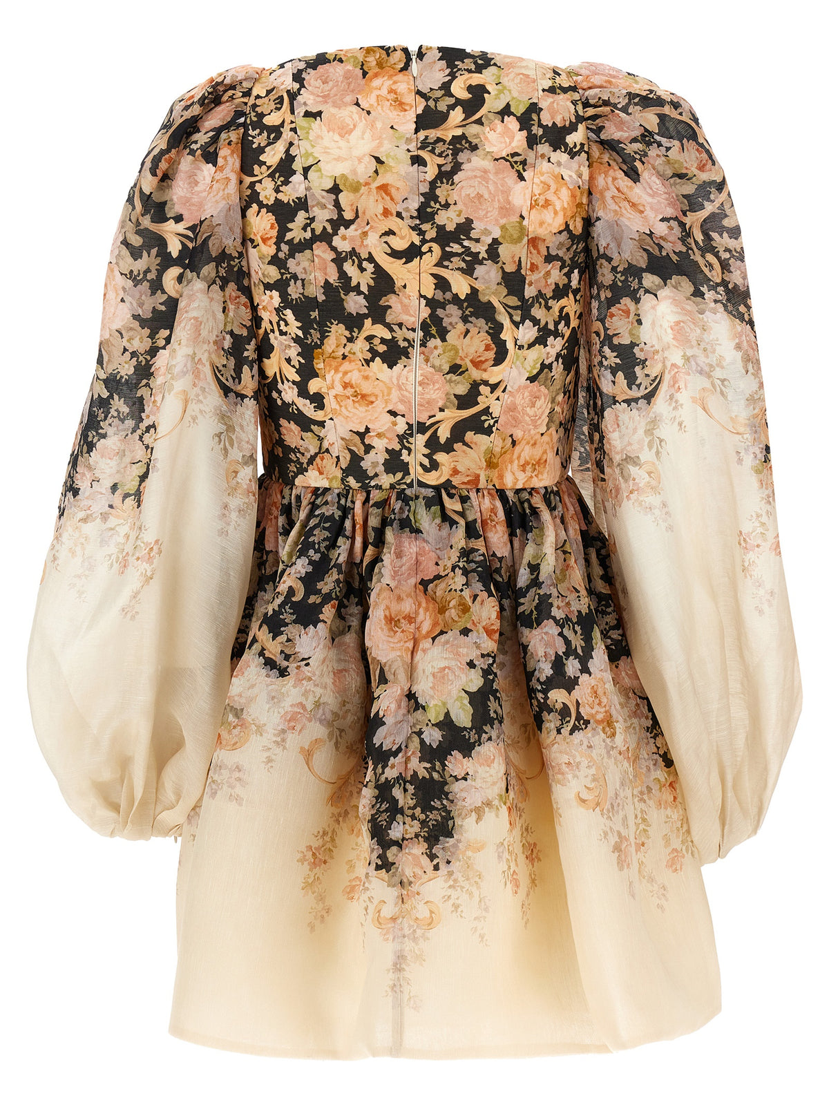 Zimmermann Women 'Illustration Draped Mini' Dress ZIMMERMANN