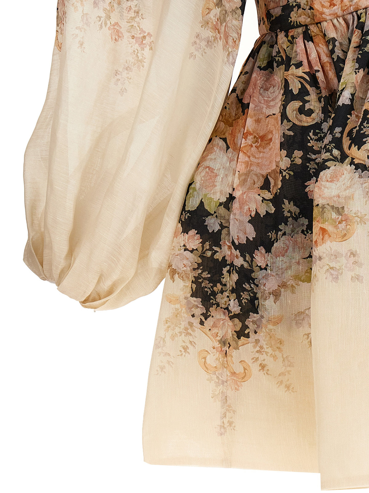 Zimmermann Women 'Illustration Draped Mini' Dress ZIMMERMANN