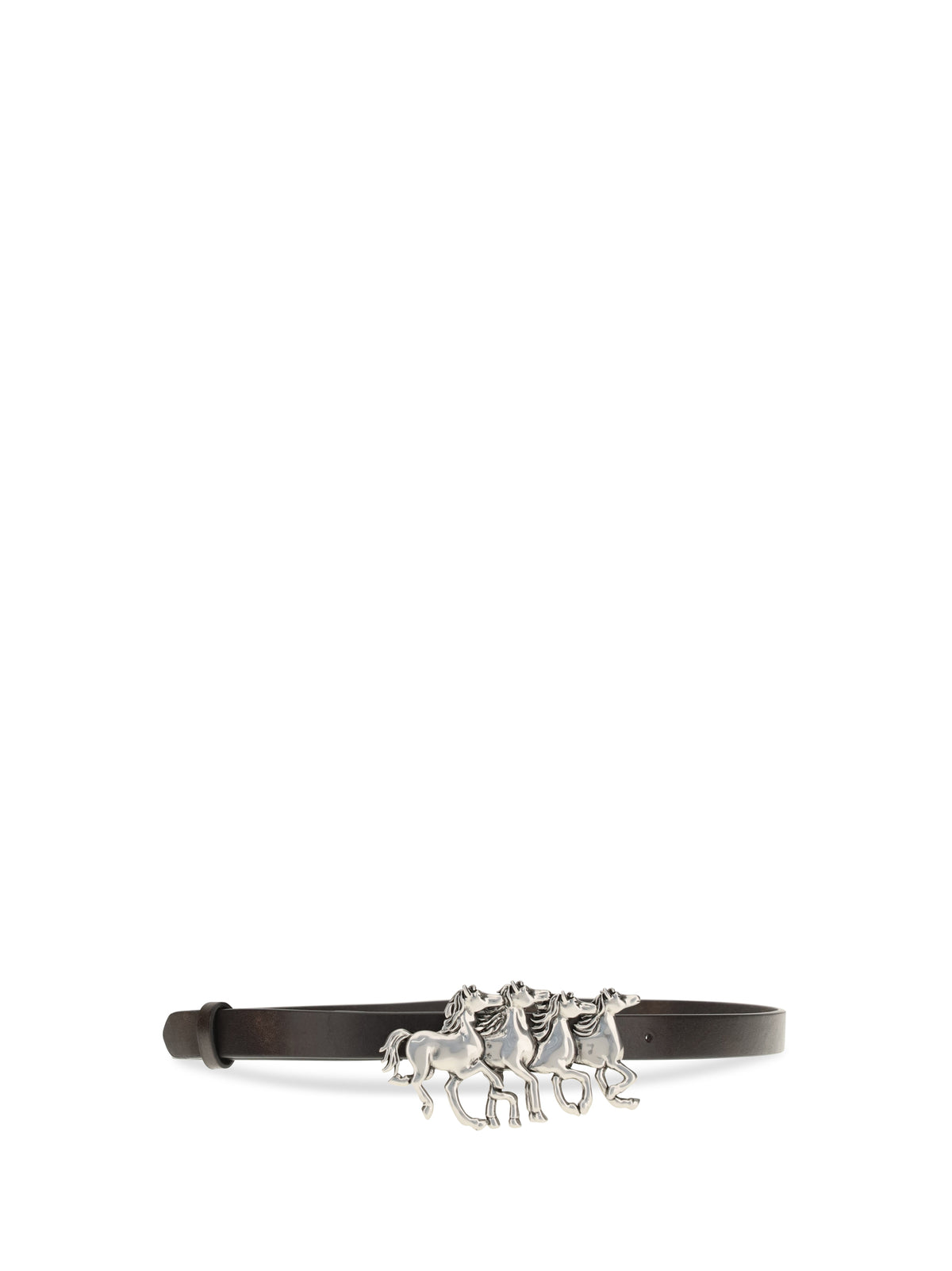 Chloé Women Running Horses Leather Belt CHLOE