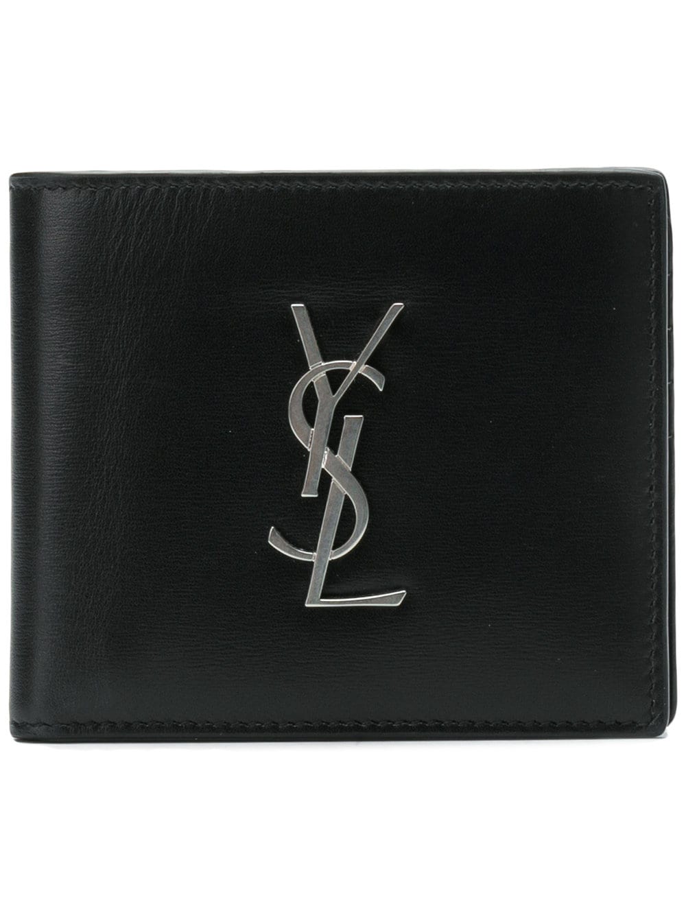 Saint Laurent Men Cassandre East/West Smooth Leather Wallet SAINT LAURENT