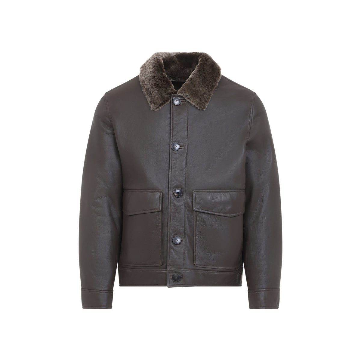 Yves Salomon Leather Jacket Men YVES SALOMON