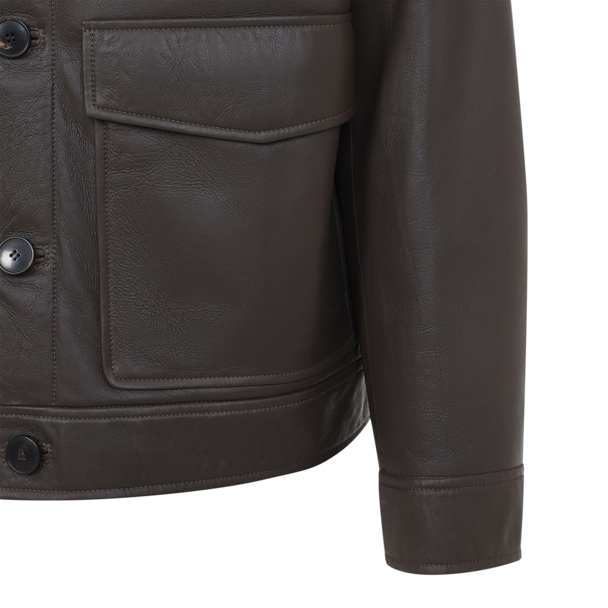 Yves Salomon Leather Jacket Men YVES SALOMON