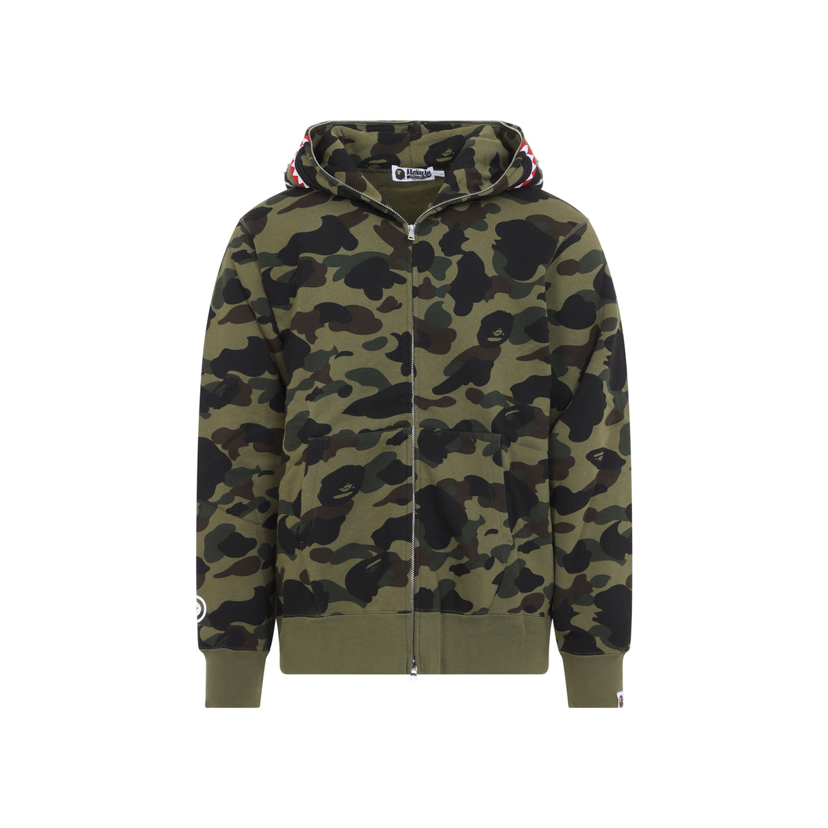 Bape 1St Camo Shark Full Zip Hoodie Men BAPE