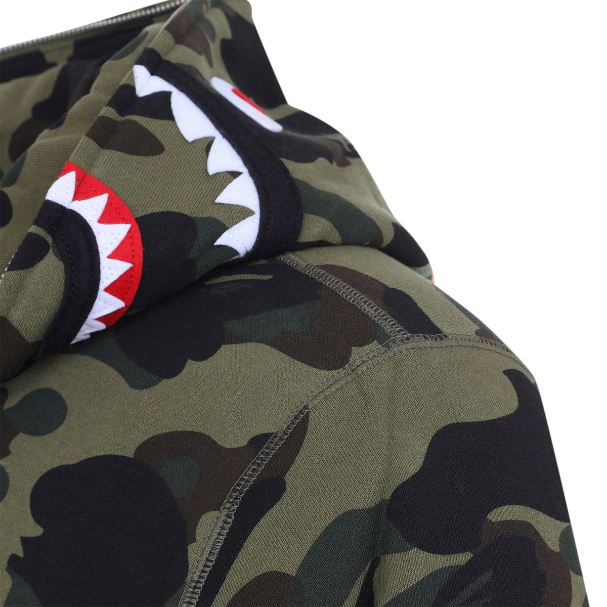 Bape 1St Camo Shark Full Zip Hoodie Men BAPE