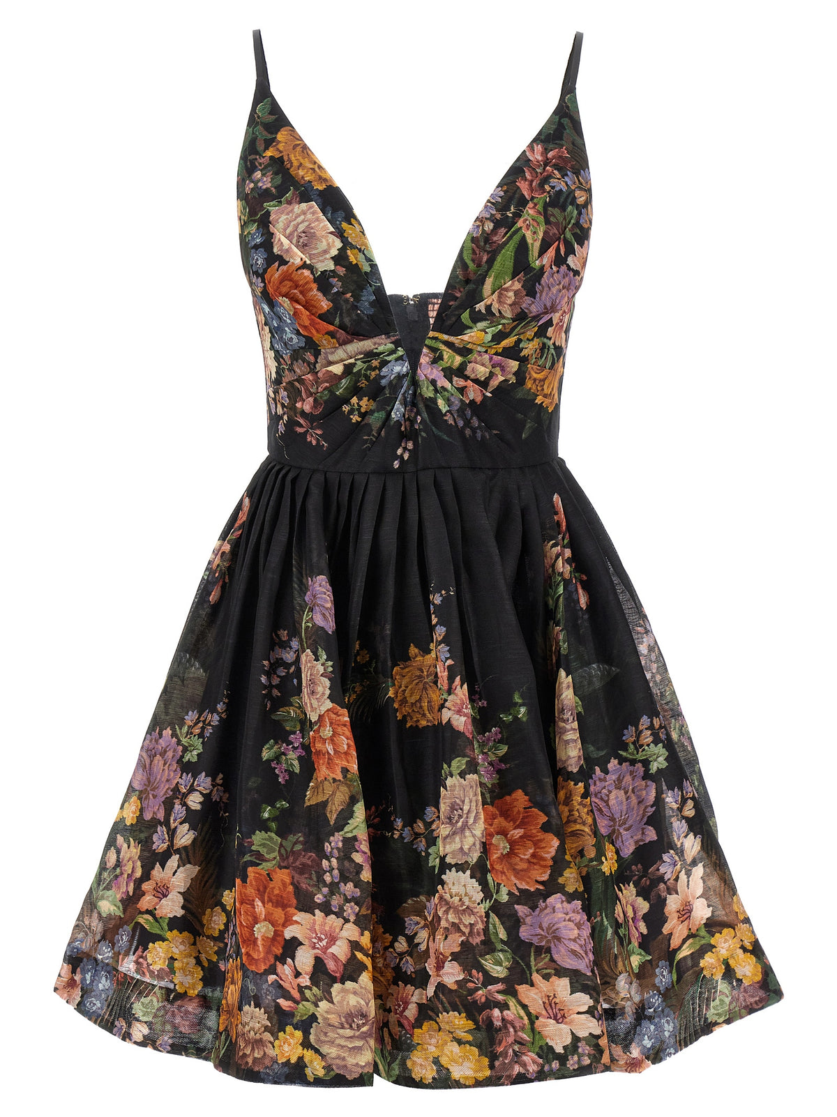 Zimmermann Women 'Pavilion V Neck Mini' Dress ZIMMERMANN