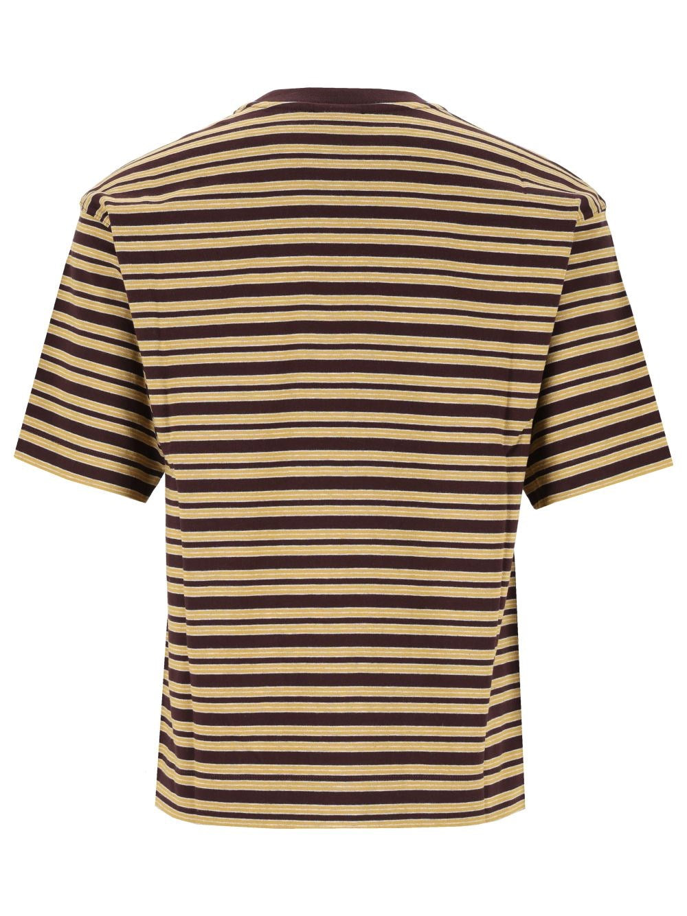 Dries Van Noten Men Striped Cotton Jersey T-Shirt DRIES VAN NOTEN