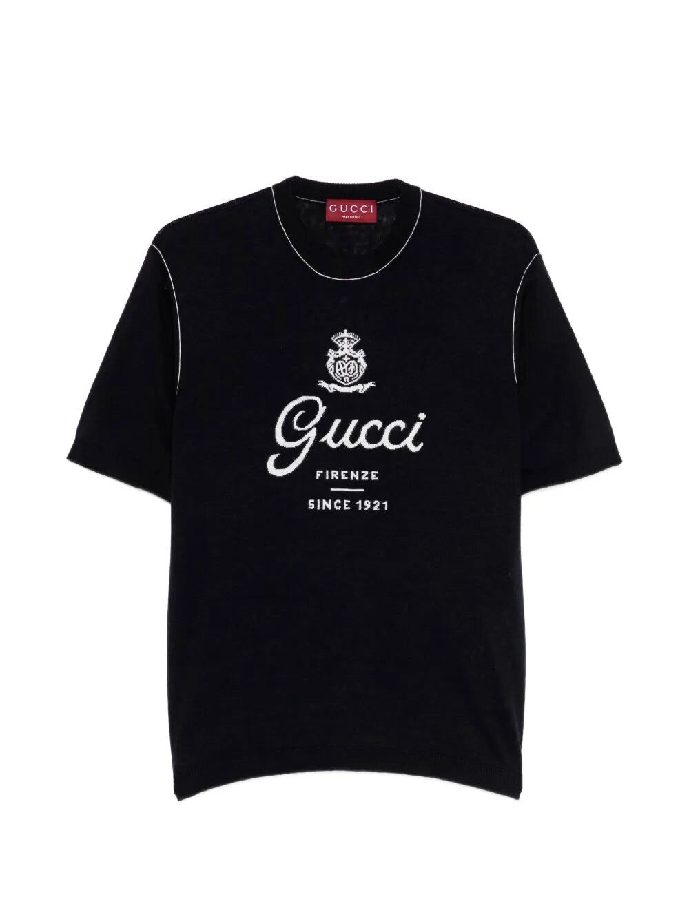 Gucci Men Short Sleeve Crew-Neck Sweater GUCCI