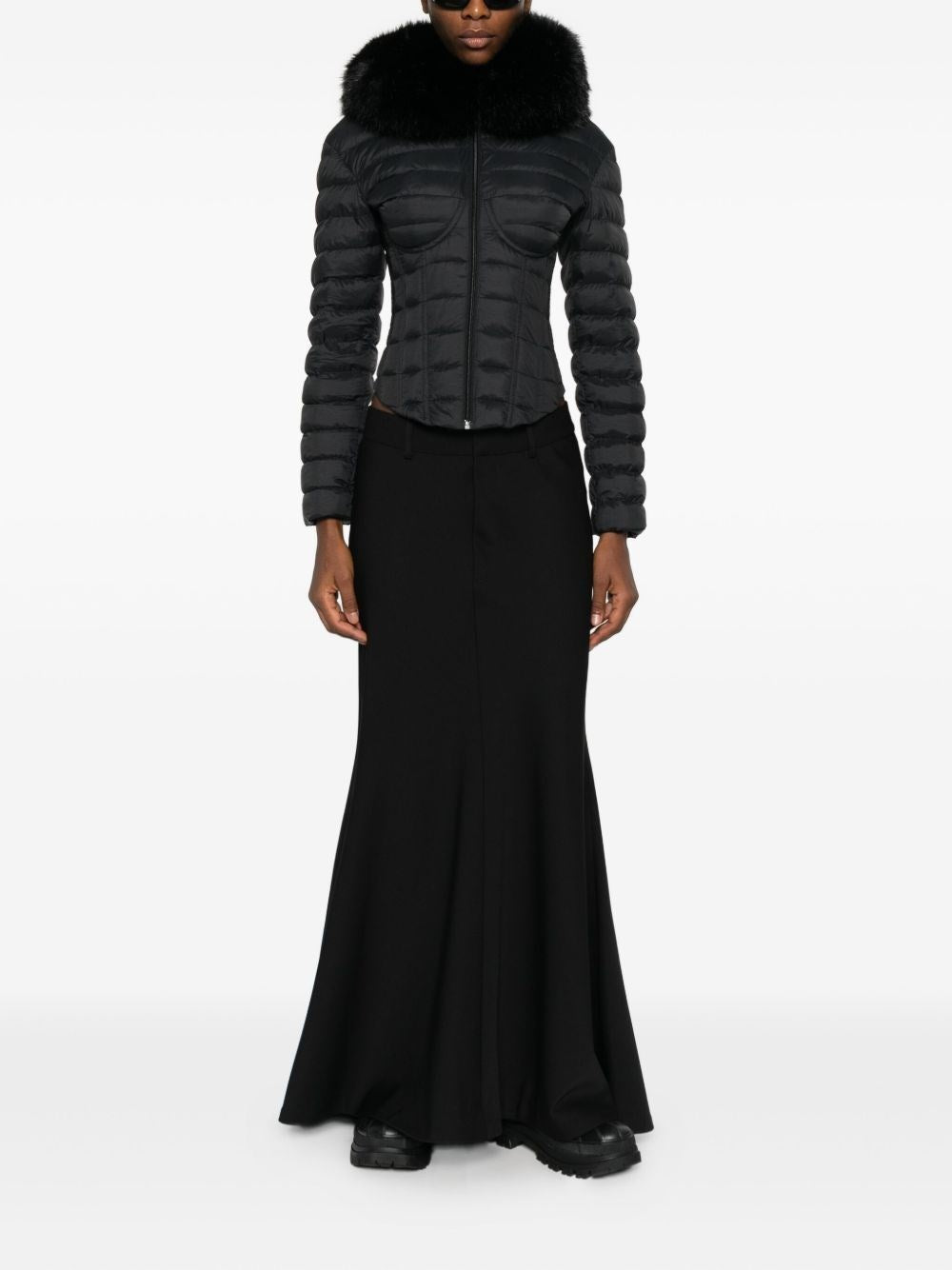 Balenciaga Women Godet Maxi Skirt BALENCIAGA