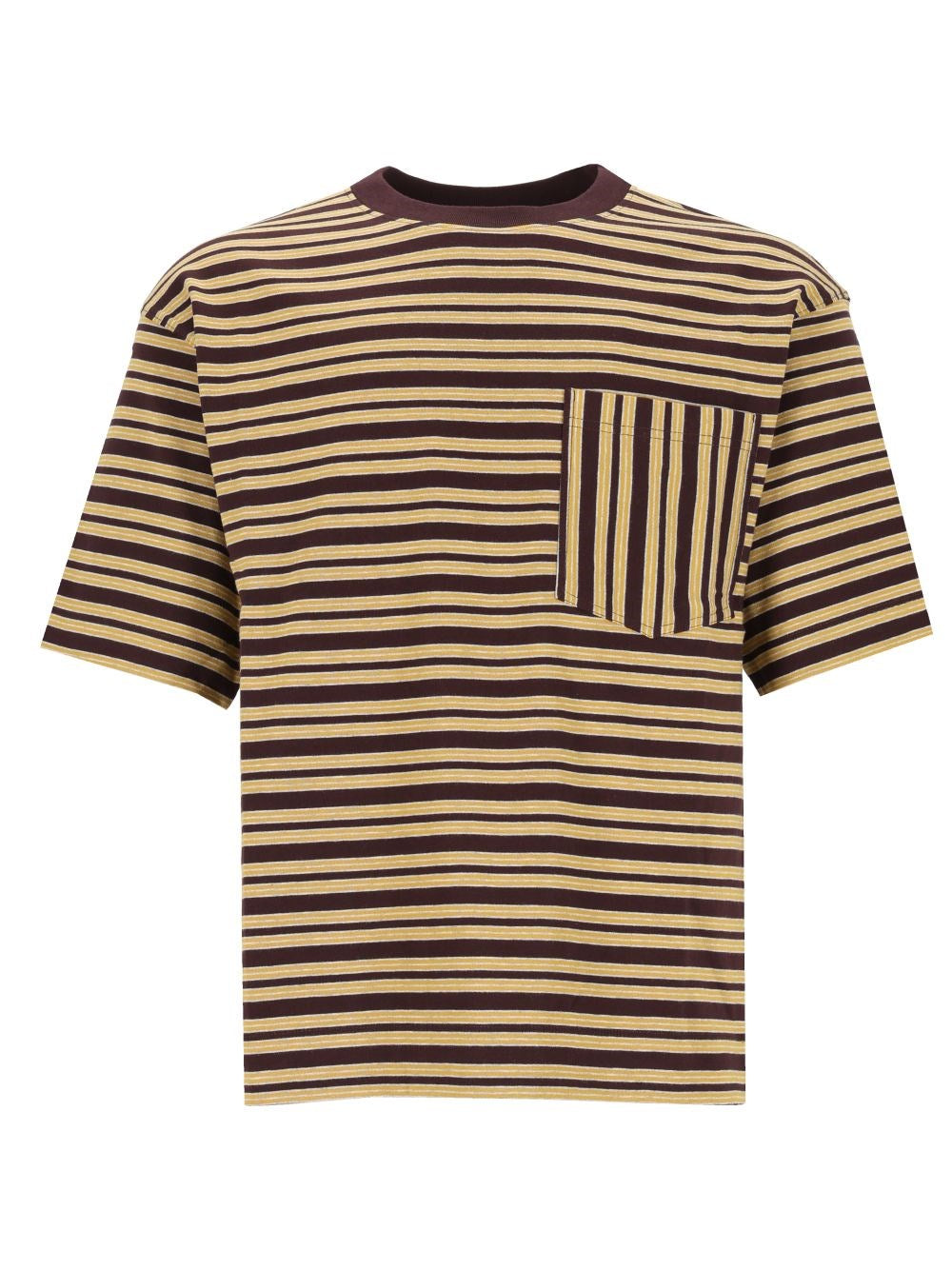 Dries Van Noten Men Striped Cotton Jersey T-Shirt DRIES VAN NOTEN