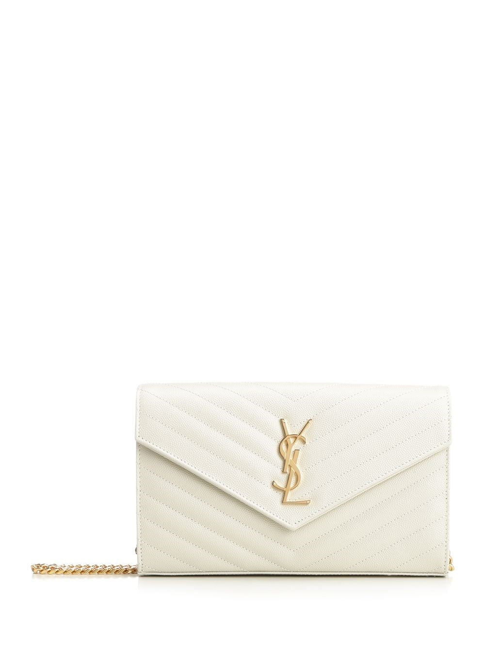 Saint Laurent Women "Cassandre" Wallet On Chain SAINT LAURENT