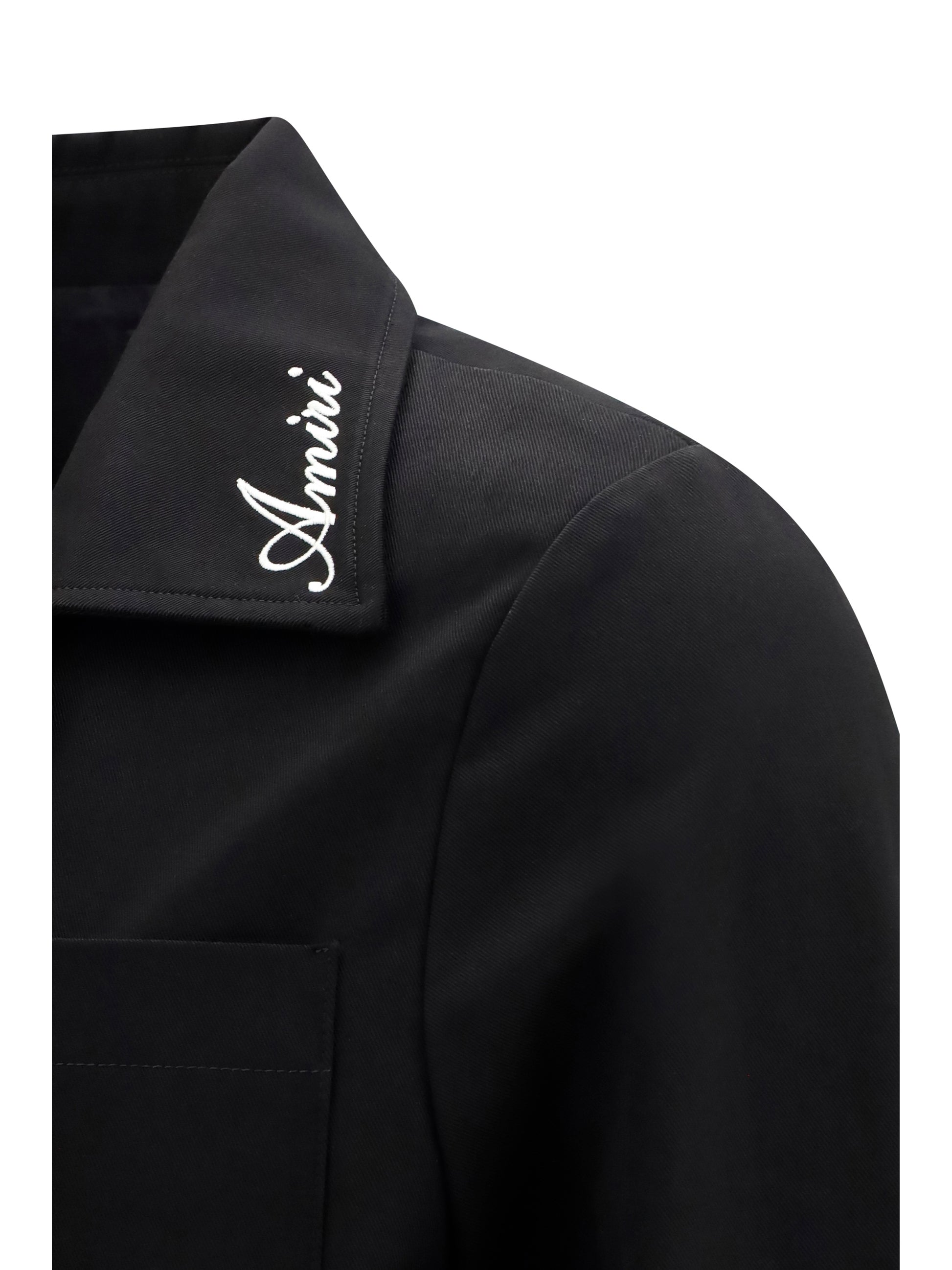 Amiri Men Script Collar Jacket AMIRI