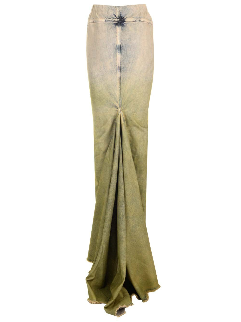 Moncler X Rick Owens Women Denim Mermaid Skirt MONCLER X RICK OWENS