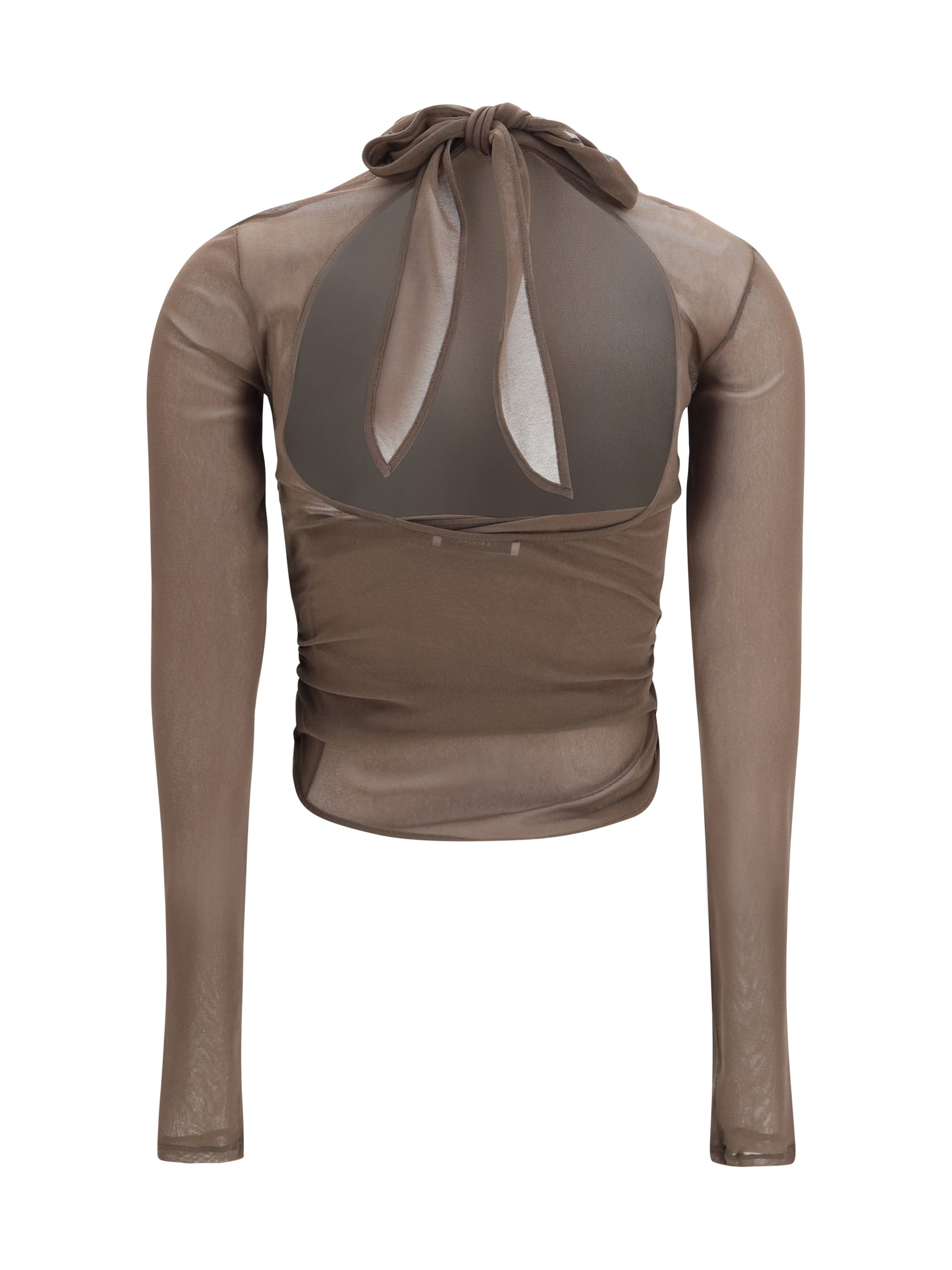 Lemaire Women Ballerina Top With Scarf LEMAIRE