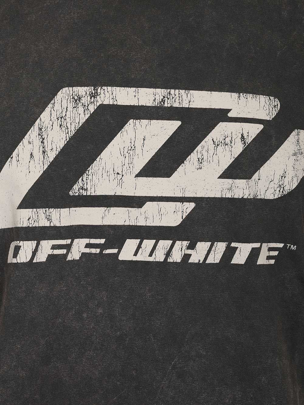 Off-White Men Racing Skate T-Shirt OFF-WHITE
