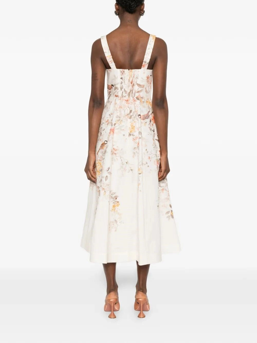 Zimmermann Women `Luna` Buttoned Picnic Dress ZIMMERMANN