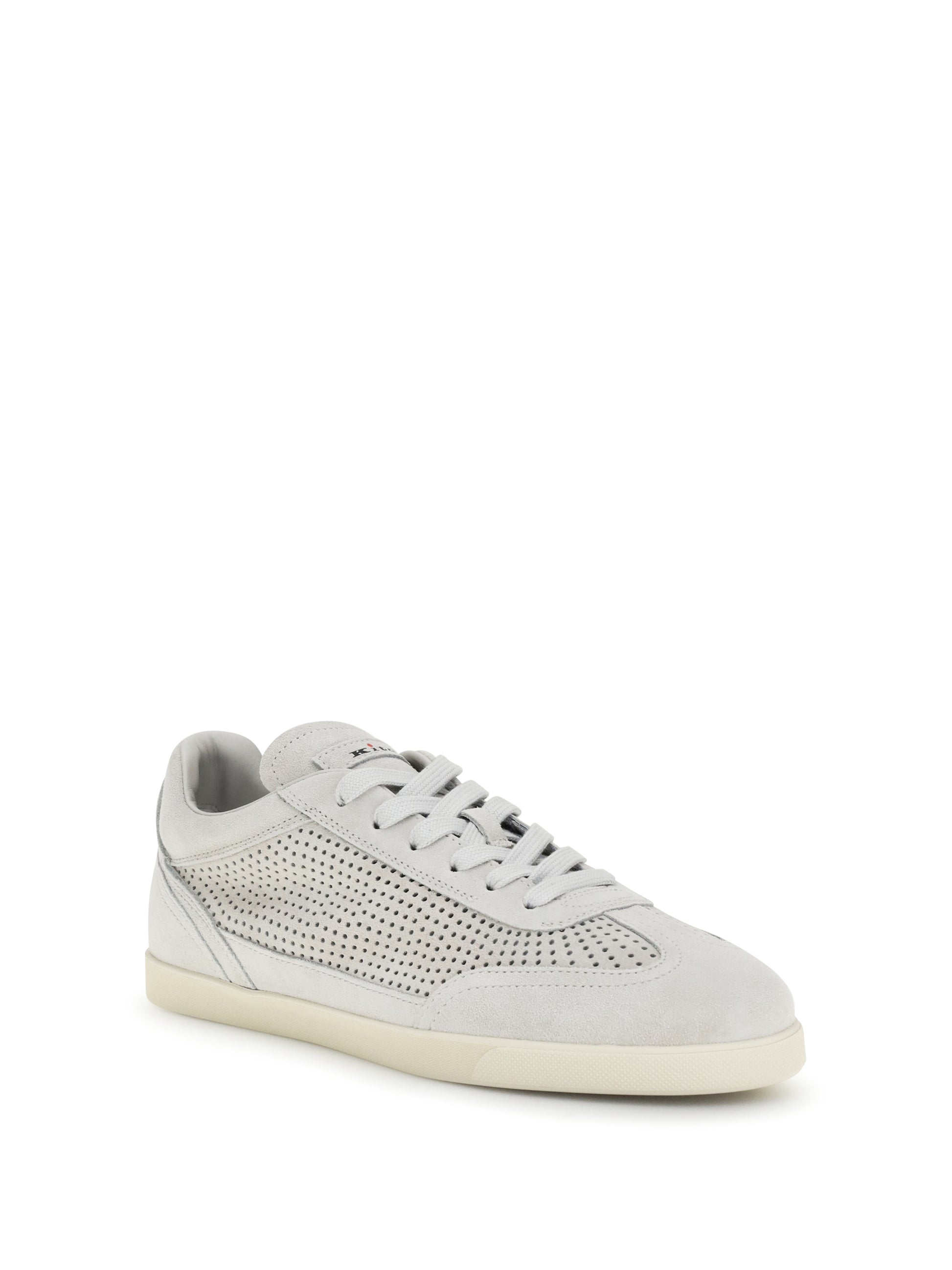 Kiton Men Perforated Suede Sneakers KITON