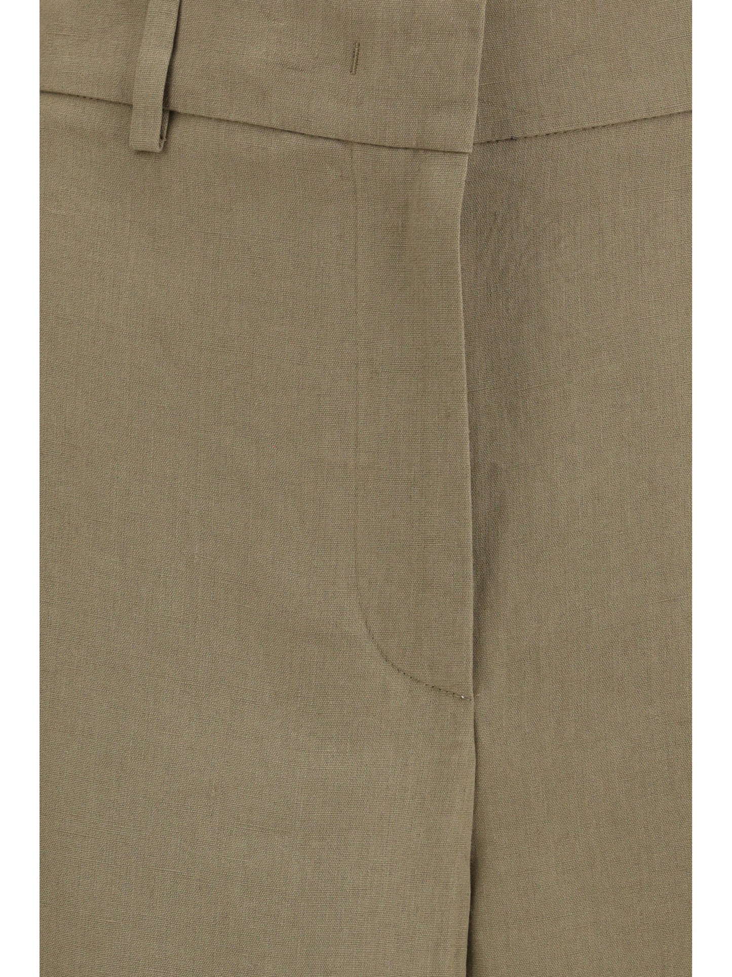 Giorgio Armani Women Linen Pants GIORGIO ARMANI