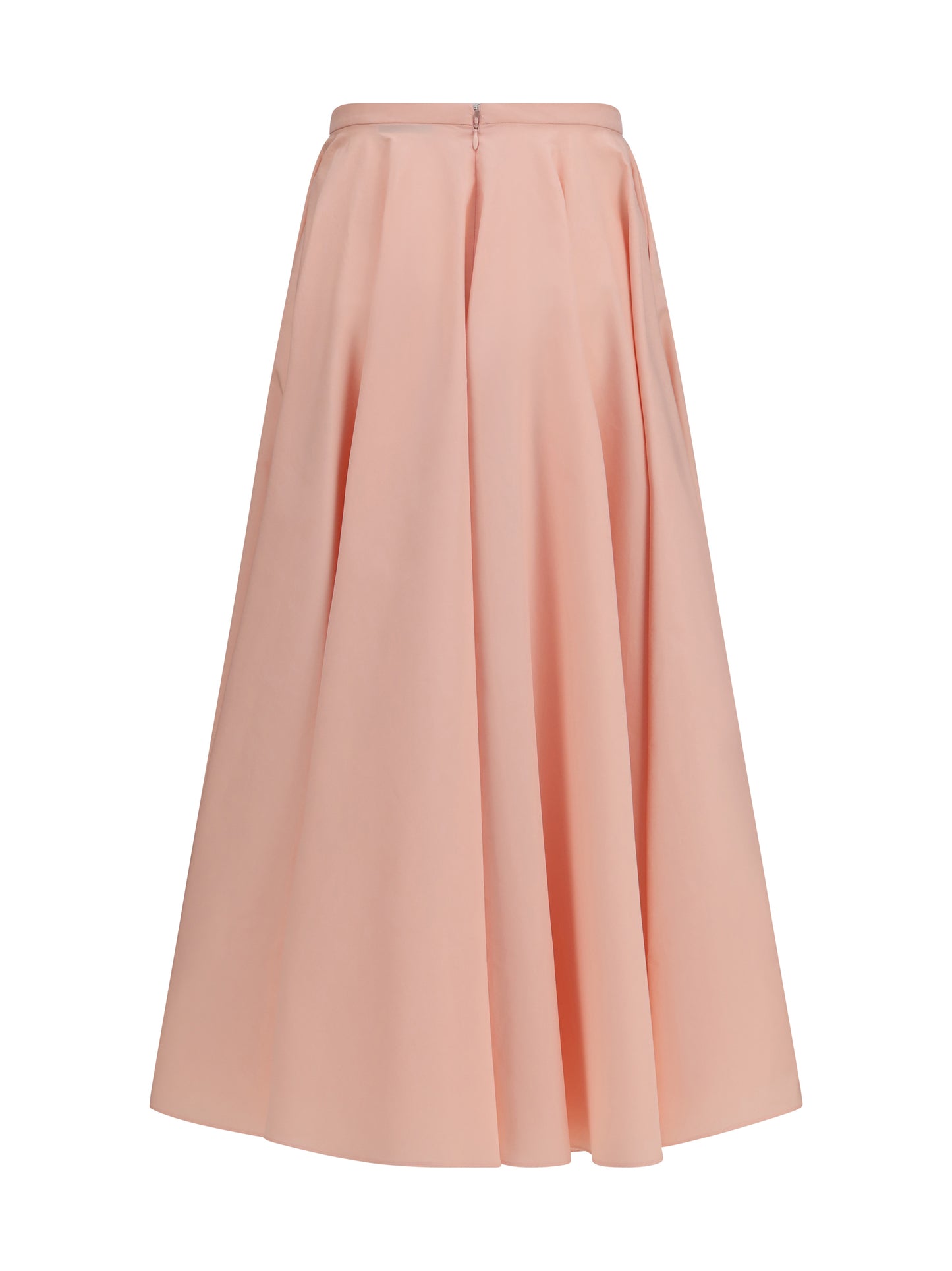 Givenchy Women Long Circular Skirt In Cotton Poplin GIVENCHY