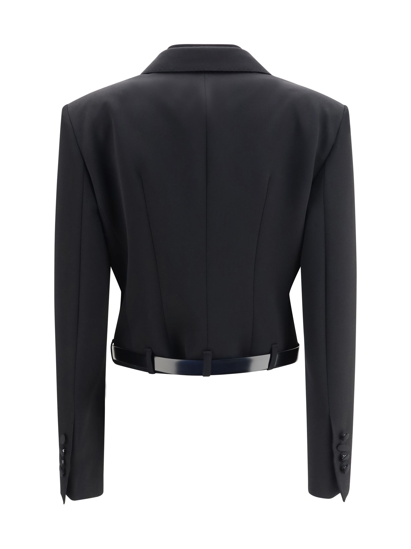 Dolce & Gabbana Women Sicilia Double-Breasted Wool Gabardine Jacket DOLCE & GABBANA