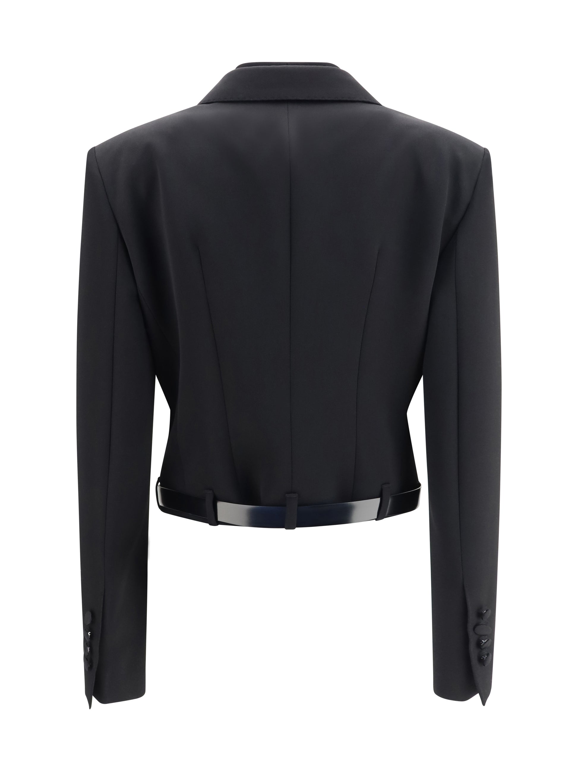 Dolce & Gabbana Women Sicilia Double-Breasted Wool Gabardine Jacket DOLCE & GABBANA