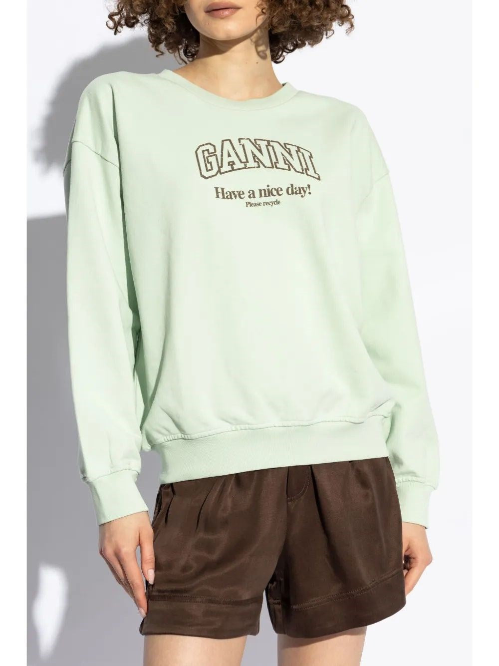Ganni Women Sweatshirt With Print GANNI
